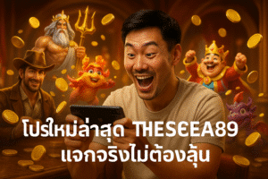 โปรใหม่ล่าสุด THESEA89 แจกจริงไม่ต้องลุ้น