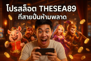 โปรสล็อต THESEA89 ที่สายปั่นห้ามพลาด