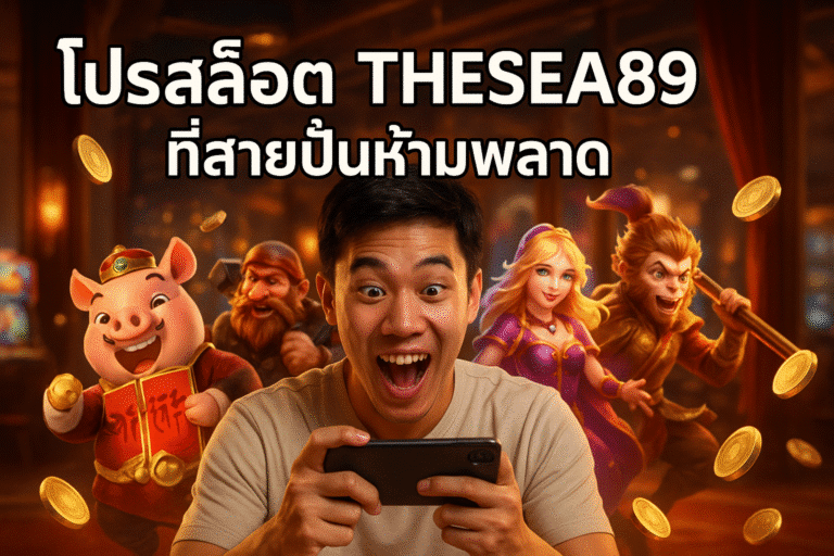 โปรสล็อต THESEA89 ที่สายปั่นห้ามพลาด