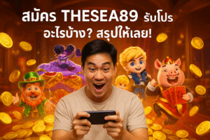 สมัคร THESEA89 รับโปรอะไรบ้าง? สรุปให้เลย!