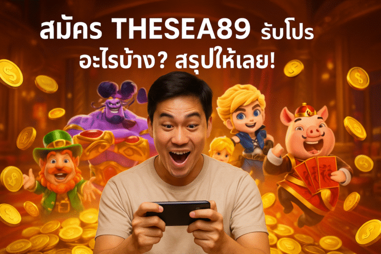 สมัคร THESEA89 รับโปรอะไรบ้าง? สรุปให้เลย!